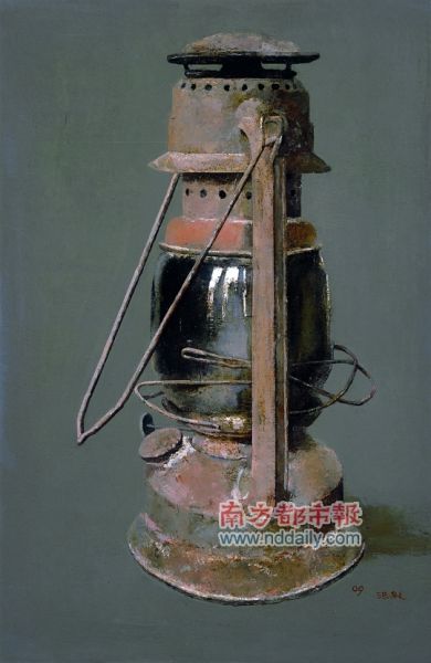 《艰苦岁月?灯》之二55×45cm