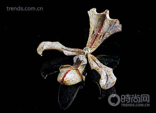 兰花造型发饰Orchid HairOrnament