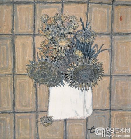 杨佴? 中秋 82x77cm 1995年作