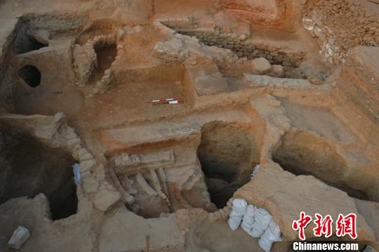 图为许昌禹州神?建业钧都新天地瓷窑。　河南省文物考古研究院供图　摄