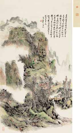 黄宾虹《蜀游山水》1750万落槌