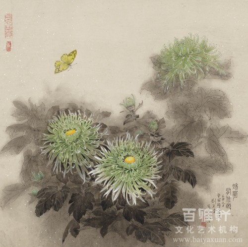 《秋菊有佳色》51×51，1992