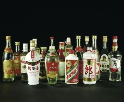 上世纪80年代至90年代初期名酒一组